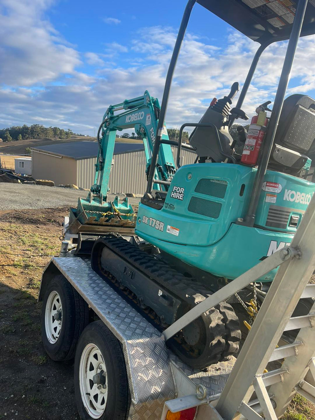1.7 ton excavator hire